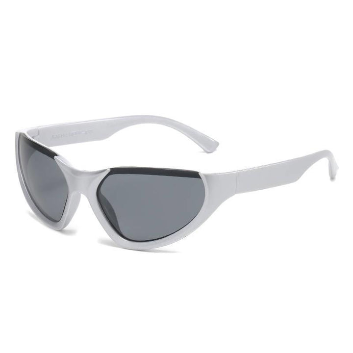 Damen Sportliche Fahrradsonnenbrille mit Windschnittigem Design Karnz