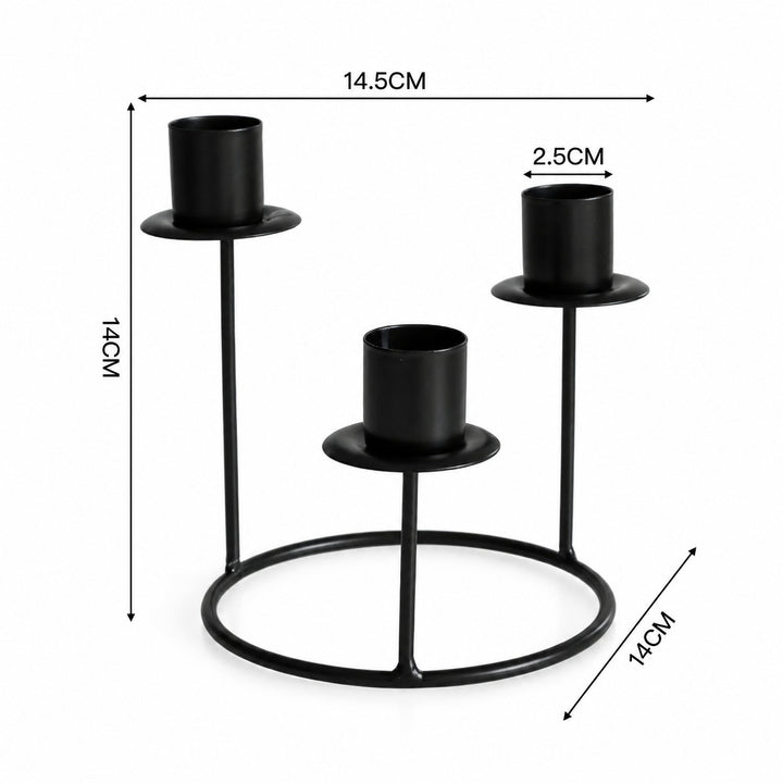 zeitgenössischer minimalistischer Kerzenhalter