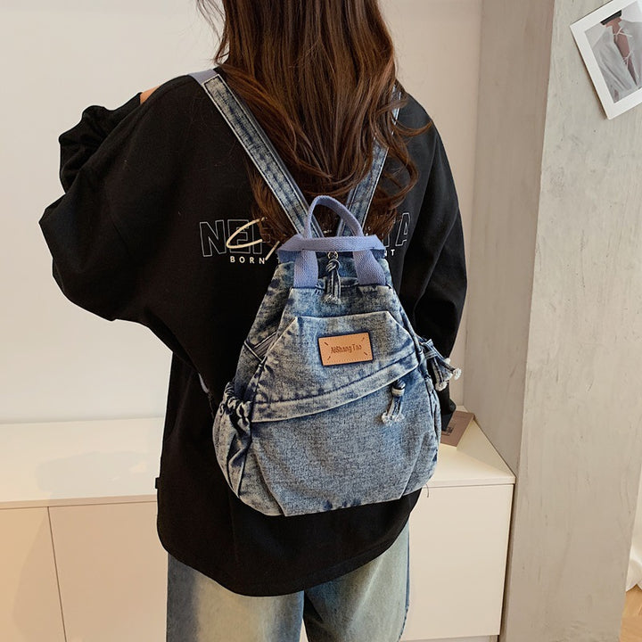 Multifunktionaler lässiger Kordelzug-Rucksack Karnz