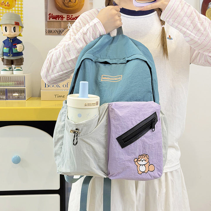 Verspielt Multi-Taschen Leger Rucksack Karnz