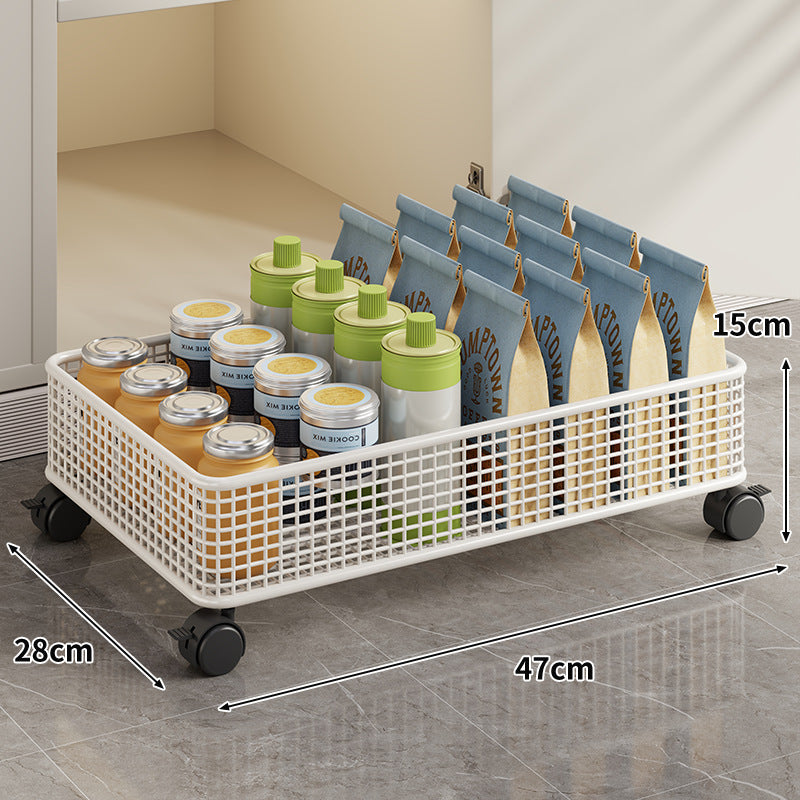 Unter-Schrank-Netz-Rollaufbewahrungskorb