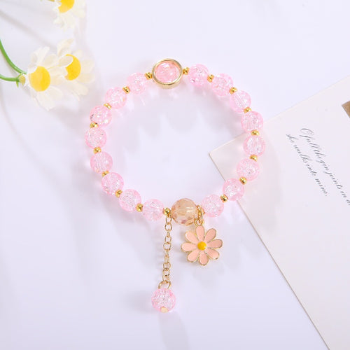 Elegantes Armband mit Blumenanhänger Karnz