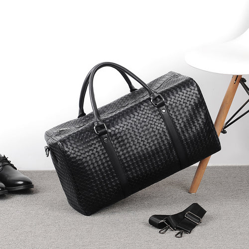 Premium Gewebte Leder Reisetasche Karnz