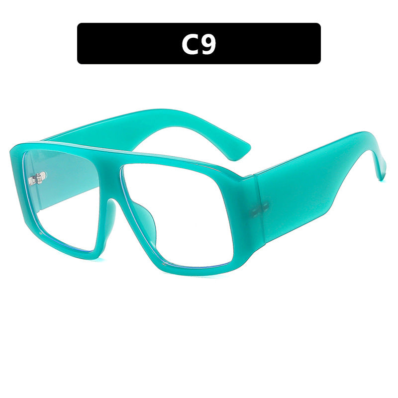 Damen modische rechteckige Brille Karnz