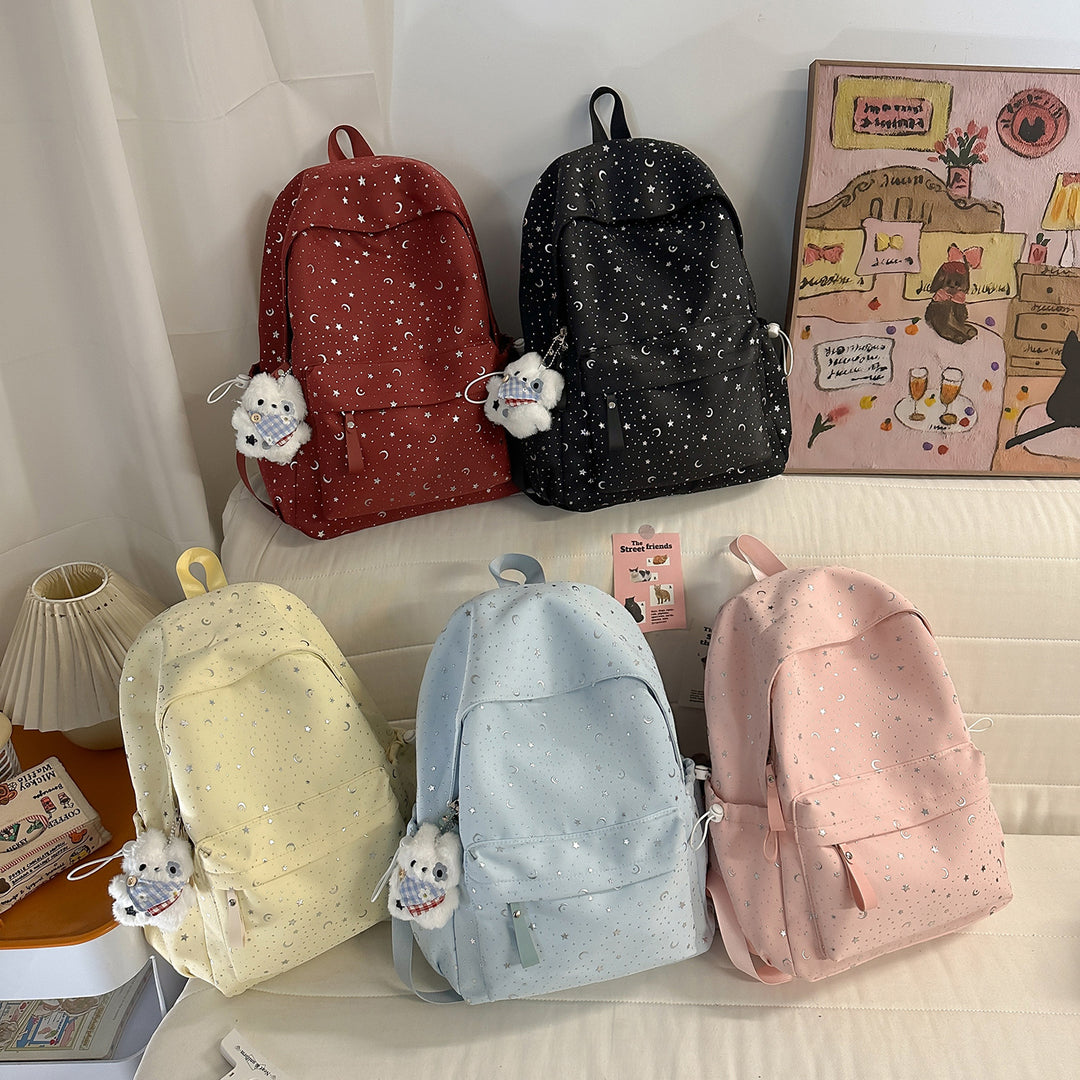 Verspielt Sternmuster-Rucksack Karnz