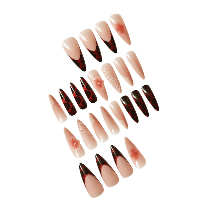Premium dekorative Acryl-Nagelspitzen Karnz