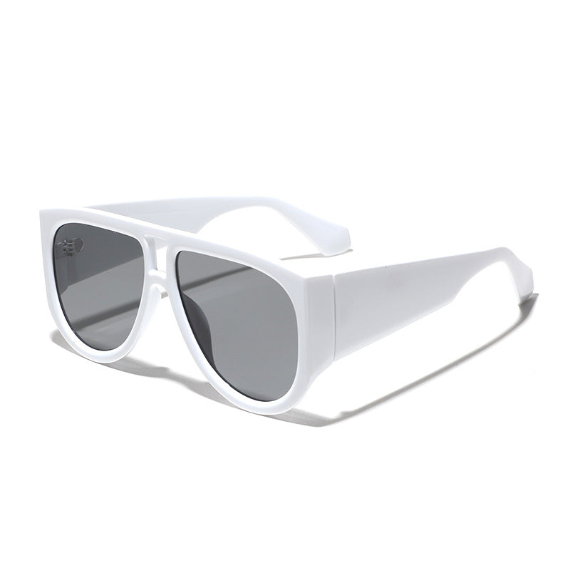Damen modische Oversized-Sonnenbrille mit ergonomischem Rahmen Karnz