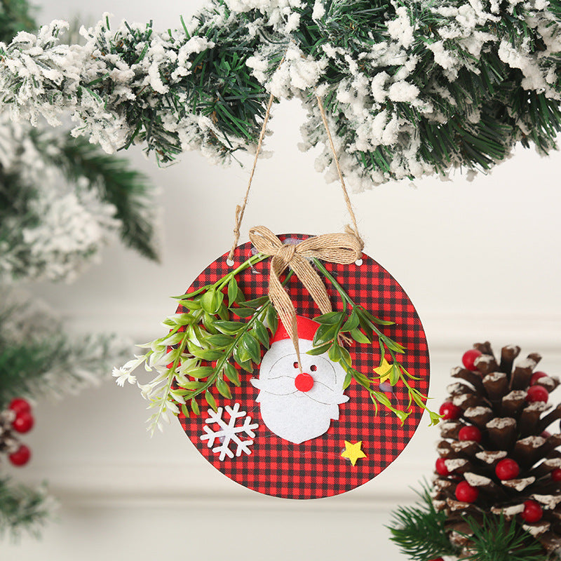 Dekorative Weihnachtsanhänger mit Schneemann-Motiv Karnz