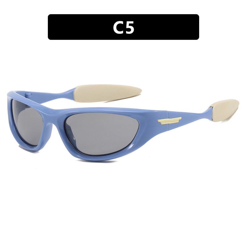 Damen sportliche Sonnenbrille mit rutschfestem Design Karnz