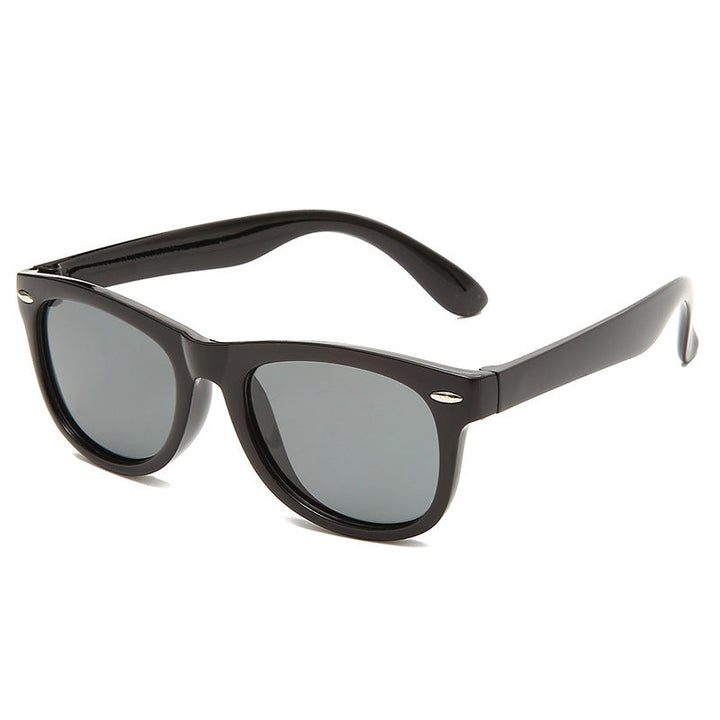 Karnz | Kinder Flex Sonnenbrille mit flexiblem und robustem Rahmen