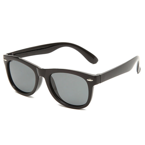 Karnz | Kinder Flex Sonnenbrille mit flexiblem und robustem Rahmen