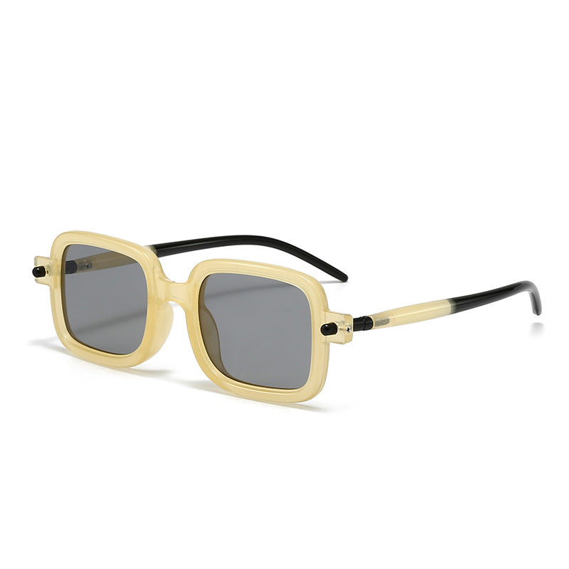 Damen modische quadratische Brille mit stilvollen Details Karnz