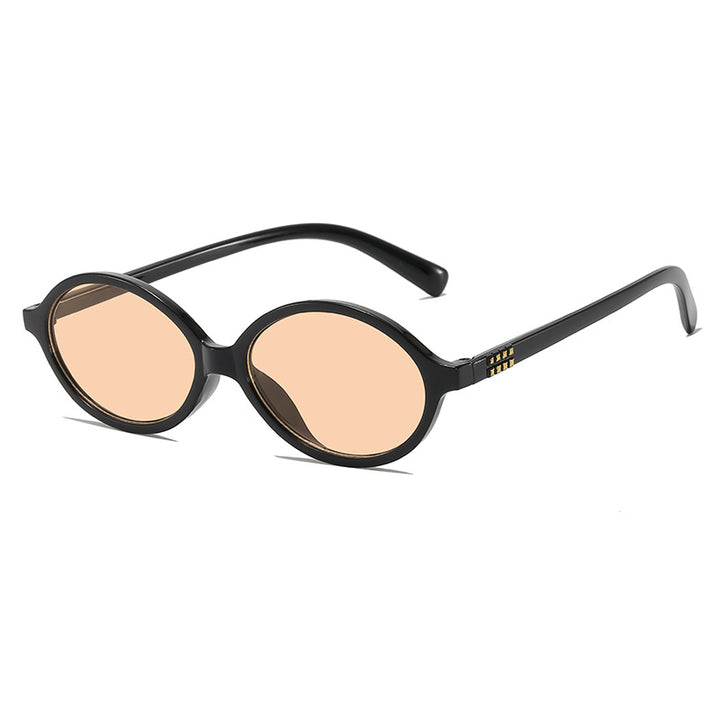 Vintage Ovalrahmen Sonnenbrille Karnz