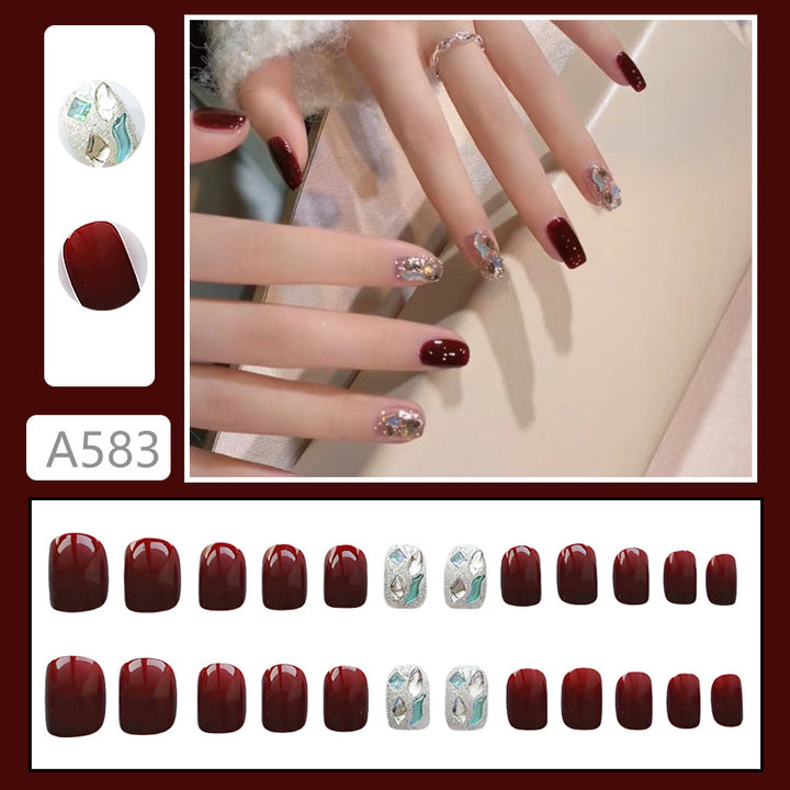 Glamorous Accent Press-On Nail Set Karnz