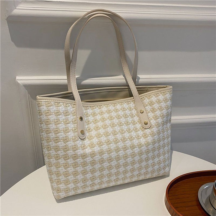 Woven Pattern Strandtasche Karnz