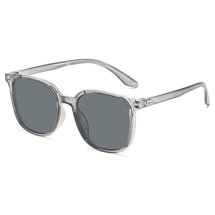 Vintage-inspirierte transparente Rahmen-Sonnenbrille Karnz