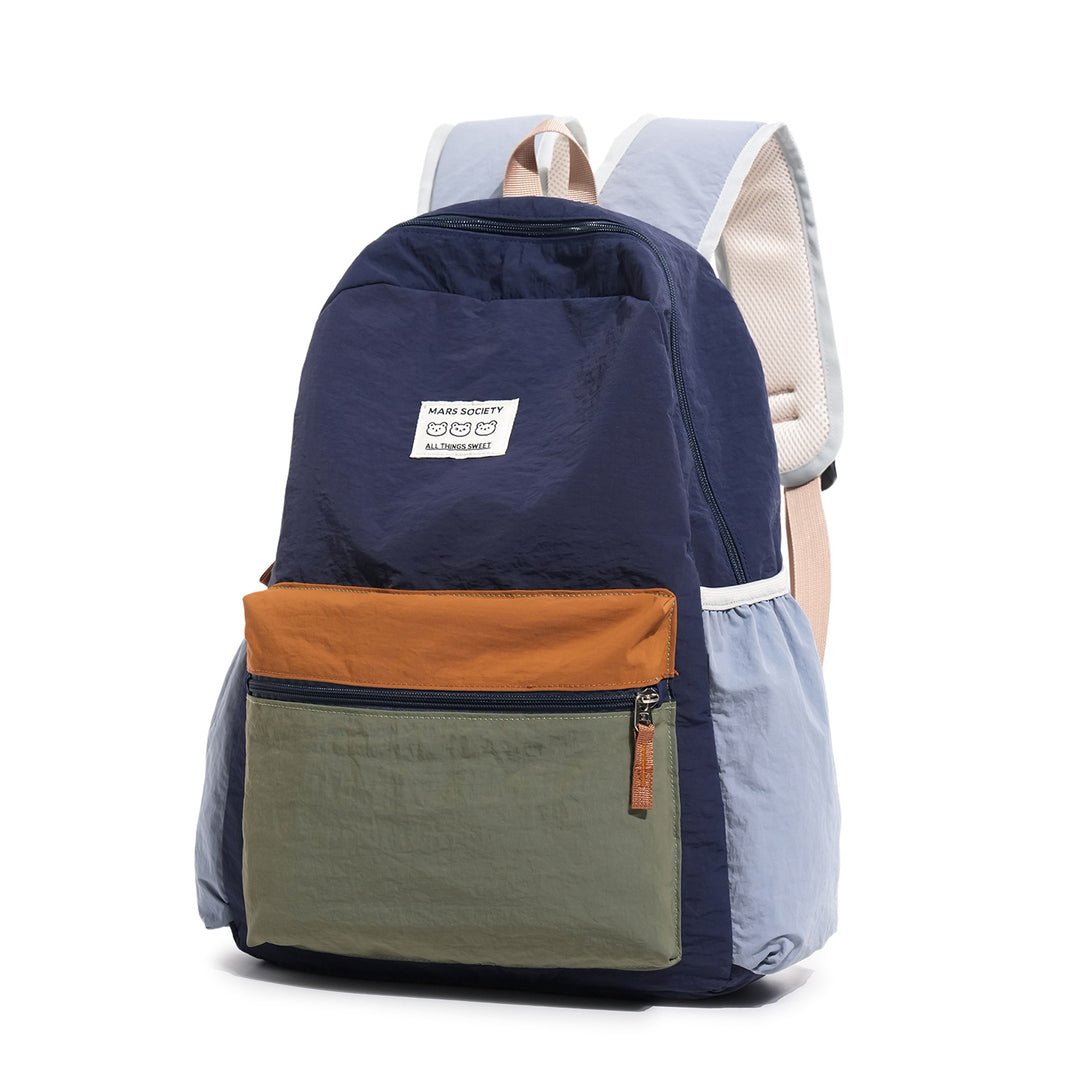 Farbblock Casual Rucksack Karnz