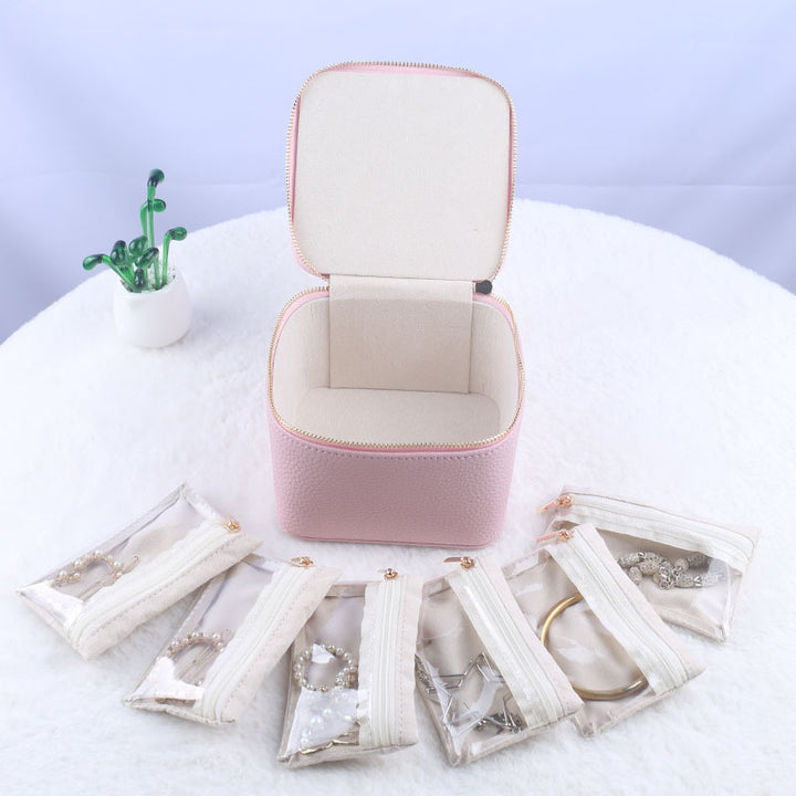 Kosmetik-Organizer Handtasche mit Transparenten Fächern Karnz