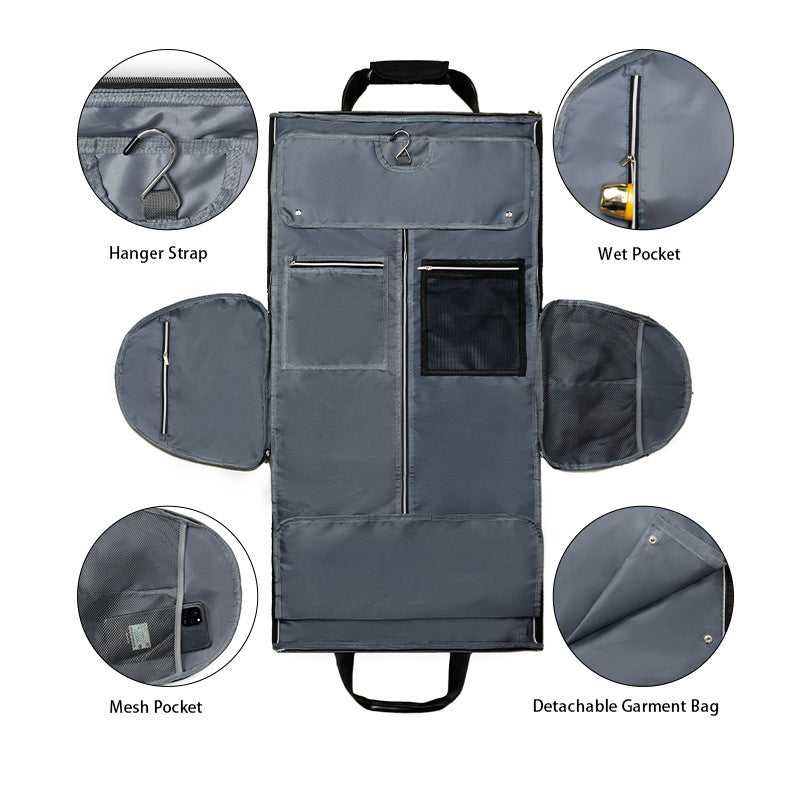 Elegante Reisetasche mit Integriertem Kleiderschutz Karnz