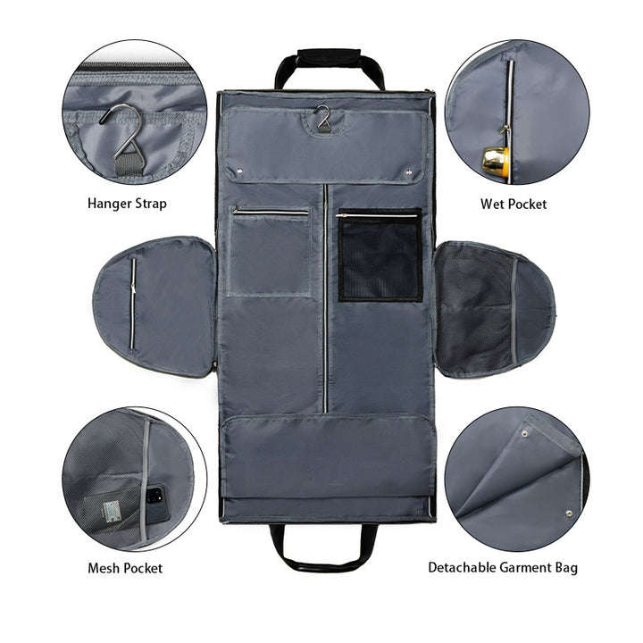 Elegante Reisetasche mit Integriertem Kleiderschutz Karnz
