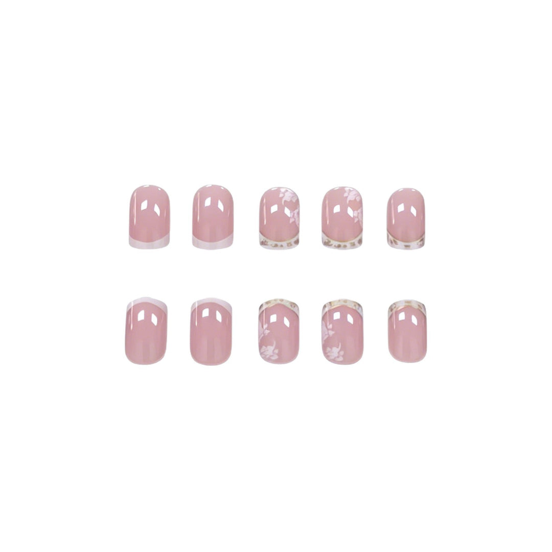 Elegante florale Acryl-Nagelverstärkungen Karnz 1789915777
