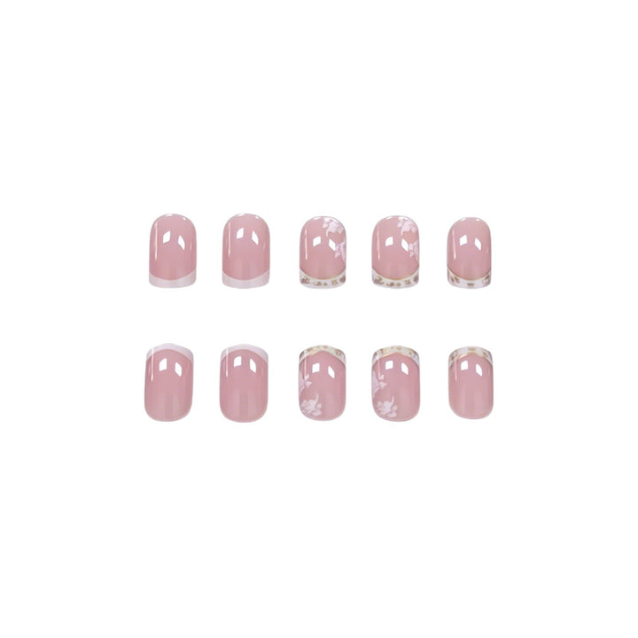 Elegante florale Acryl-Nagelverstärkungen Karnz 1789915777