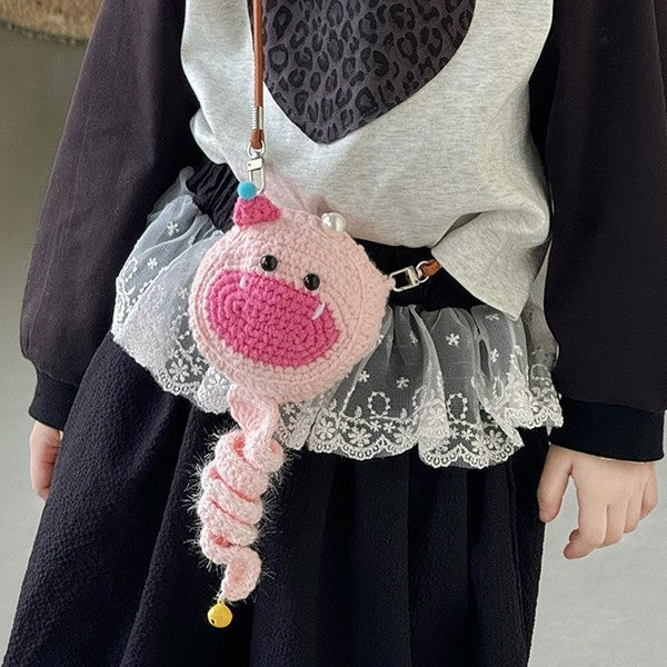 Kreative Häkelmonster Tasche