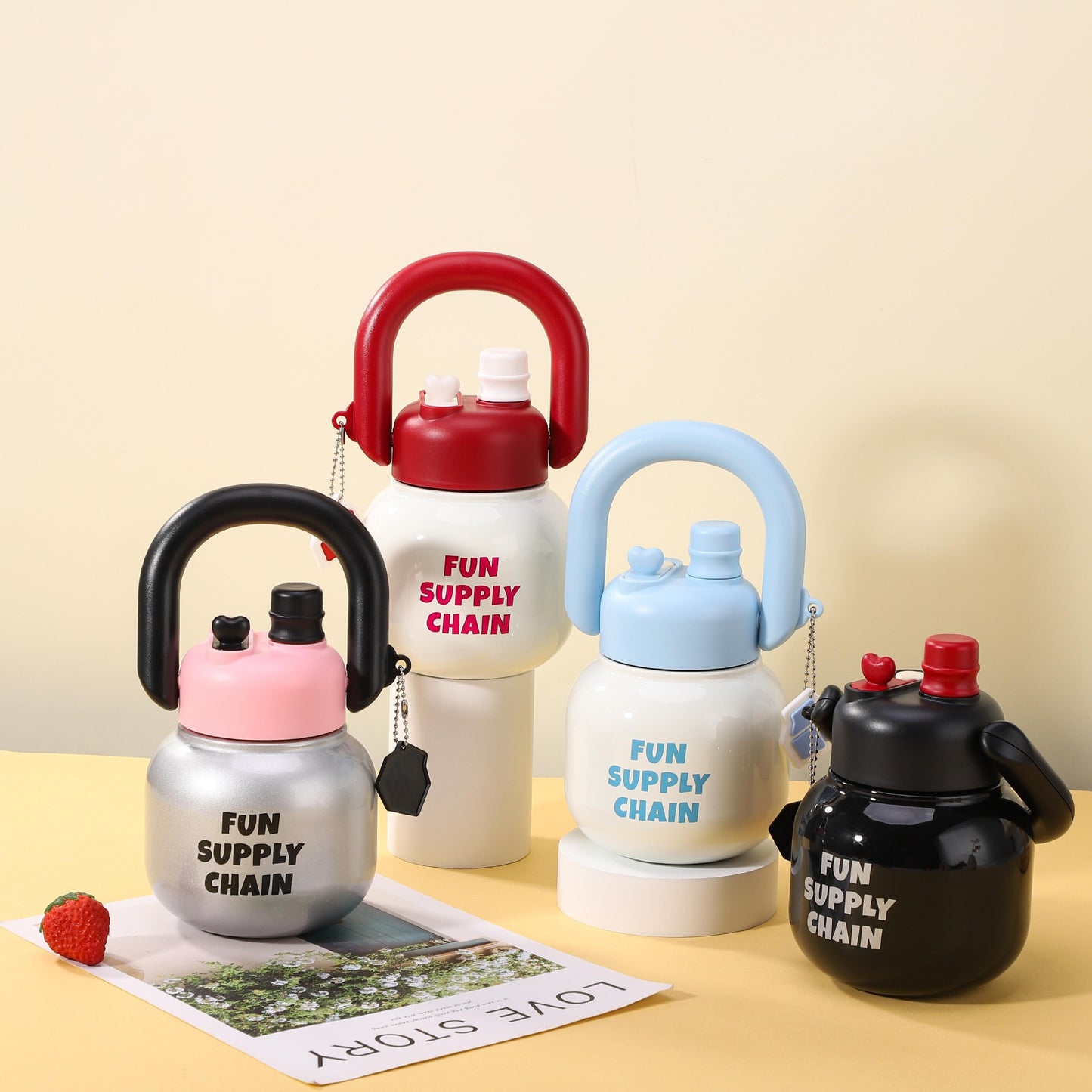 Damen lustige und praktische Trinkflasche Karnz