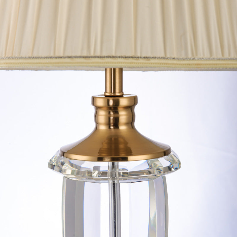 Elegante Kristallglas Tischlampe