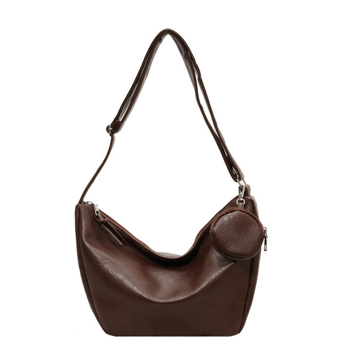 WoChic Leder Hobo Handtasche