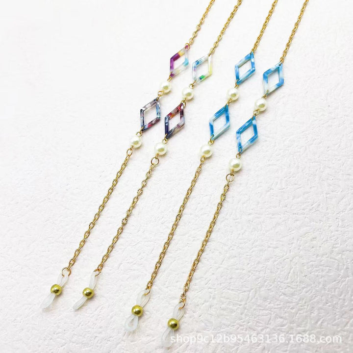 Elegante geometrische Halskette Karnz