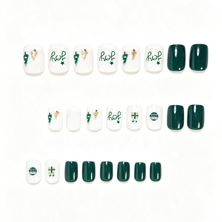 Festliches Feiertags-Nageldesign Karnz
