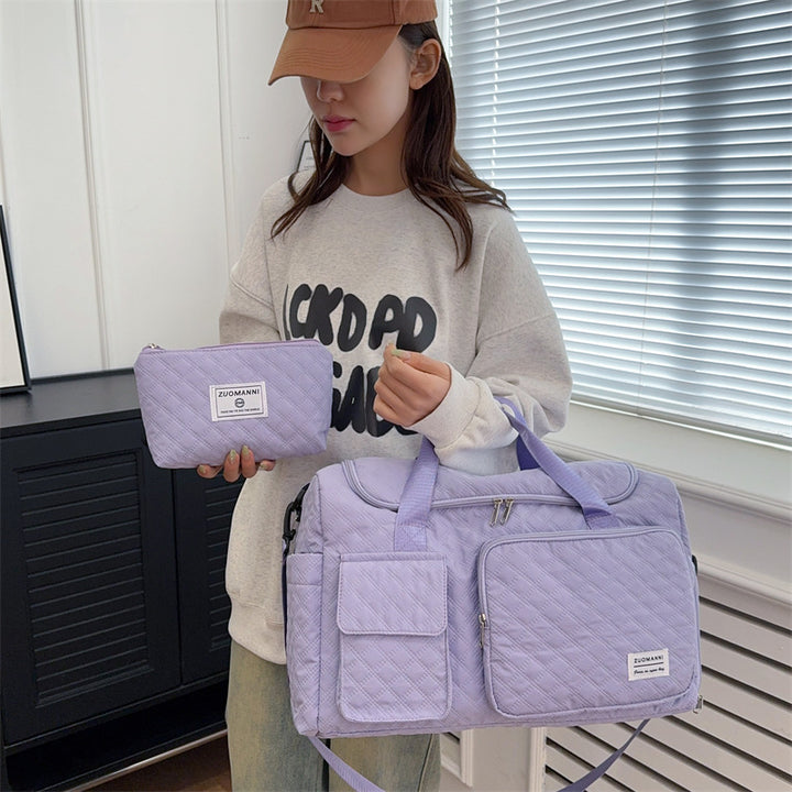 Gepolsterte Multi-Compartment Reise-Duffel Karnz