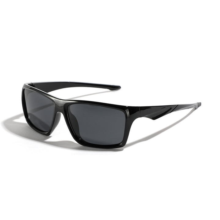 Damen sportliche Sonnenbrille mit robustem Rahmen und UV-Schutz Karnz
