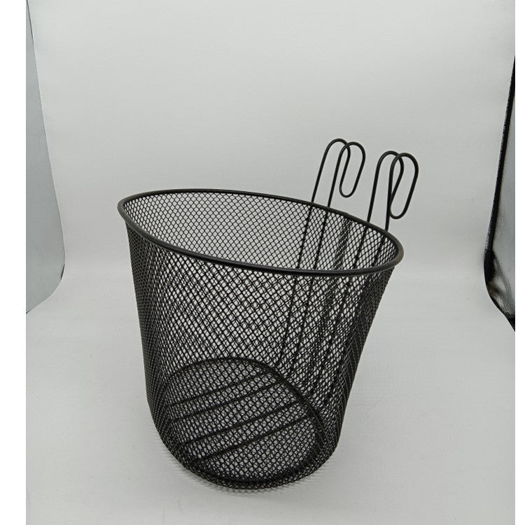 Mesh-Front-Fahrradkorb mit Über-den-Lenker-Haken Karnz