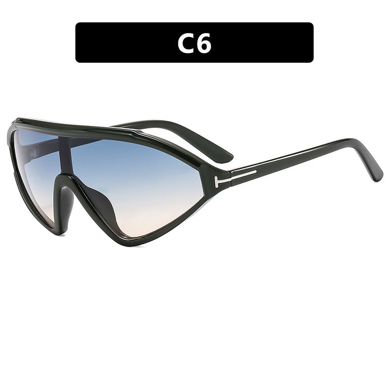 Damen Sport Sonnenbrille mit aerodynamischem Design und UV-Schutz Karnz