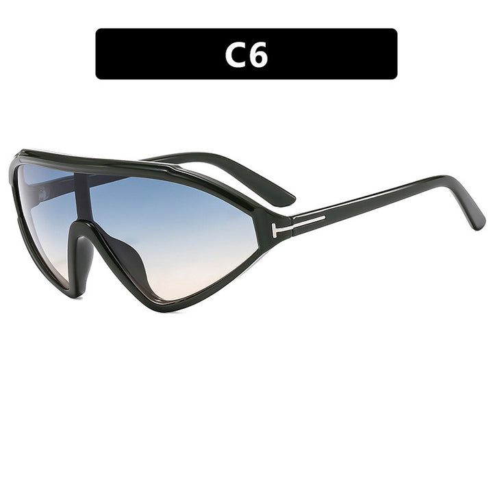 Damen Sport Sonnenbrille mit aerodynamischem Design und UV-Schutz Karnz