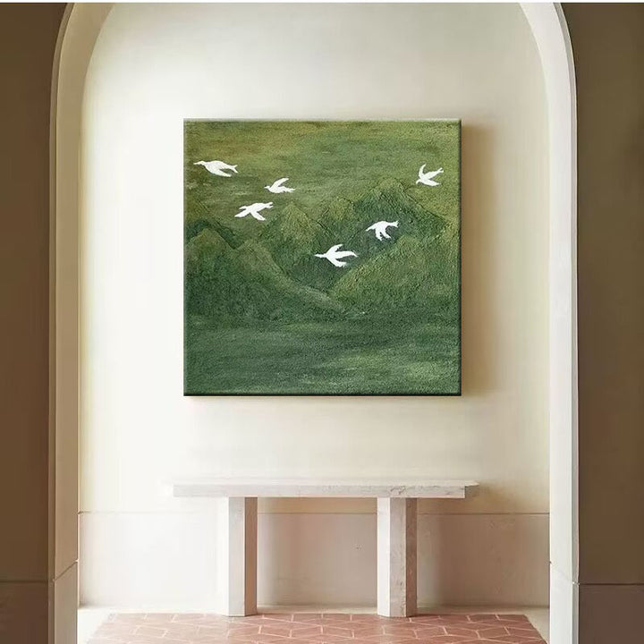 Abstrakte Landschaft Leinwandkunst
