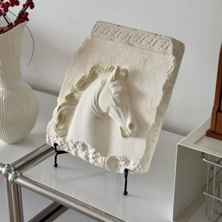 Dekorative Pferdekopf Wandkunst