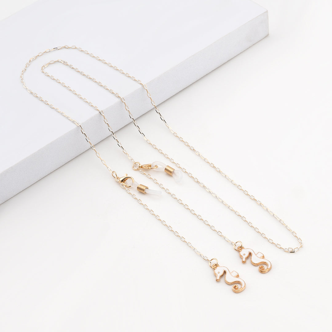 Elegante geometrische Brillenchnur Karnz