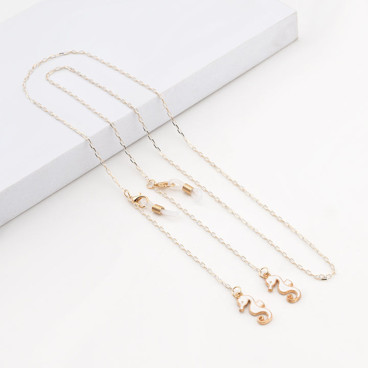 Elegante geometrische Brillenchnur Karnz