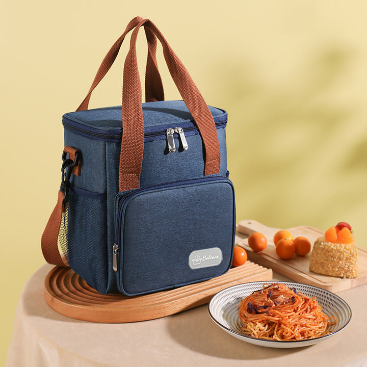 Isolierte Gourmet-Lunch-Kühltasche Karnz