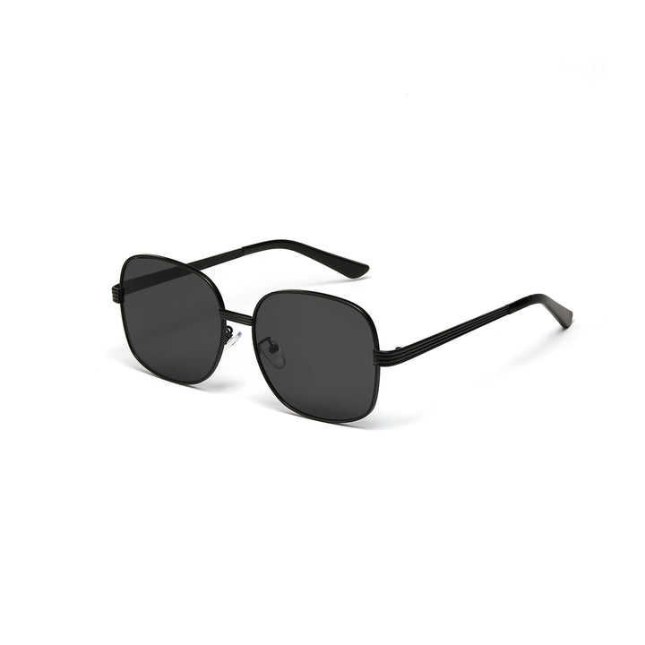 Damen modische kantige Sonnenbrille mit luxuriösem goldenen Rahmen Karnz