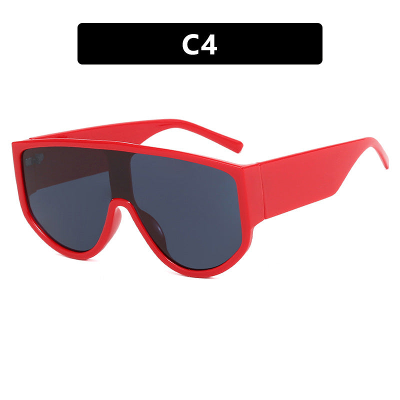 Damen modische Sonnenbrille mit extraterrestrischem Design Karnz