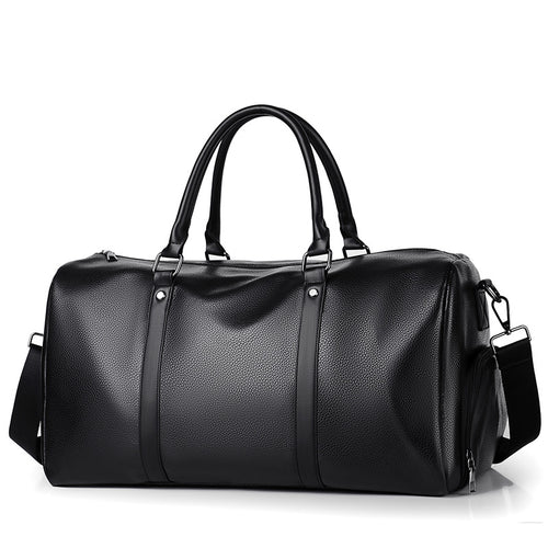 Premium Leder Wochenende Duffel Tasche Karnz