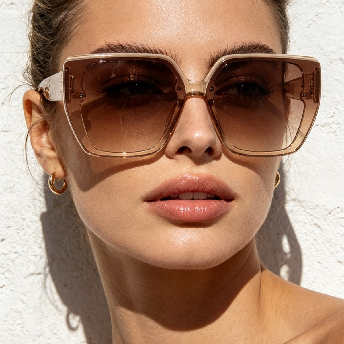 Damen oversized Sonnenbrille mit elegantem Design Karnz