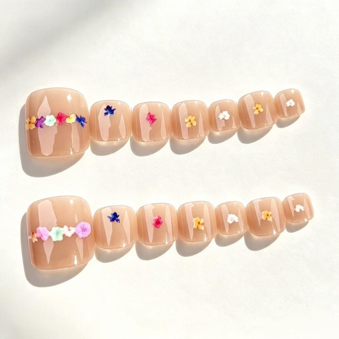 Dekoratives Press-On Nagelkunst Set 1790745616