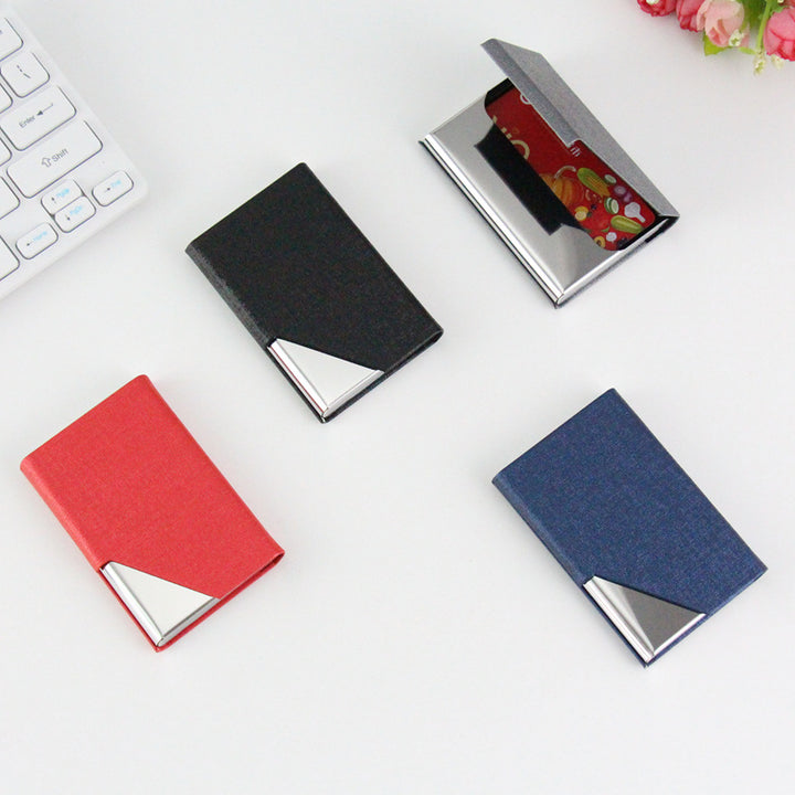 Premium Elegantes RFID-blockierendes Visitenkartenetui
