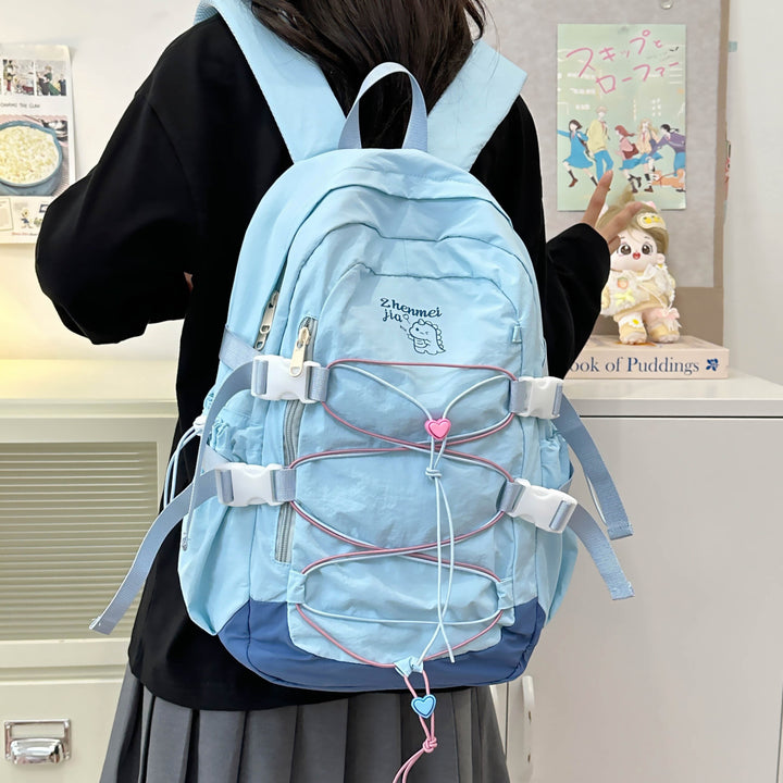 Funktionaler Reißverschluss-Rucksack