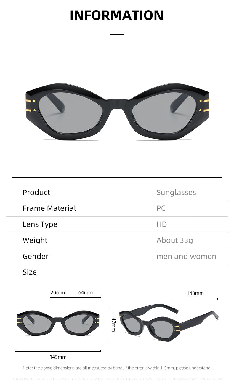Damen Cateye Sonnenbrille Karnz